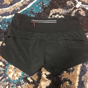 Lululemon speed shorts!